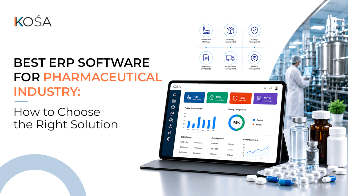Best Pharma ERP Software for Pharmaceutical Industry